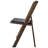 Resin Brushed Wood Look Folding Chair With Cushion By Chivari-106429015