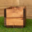 Bulkley Hand Made 51Cm X 18Cm X 14Cm Rustic Wooden Garden Flower Planter