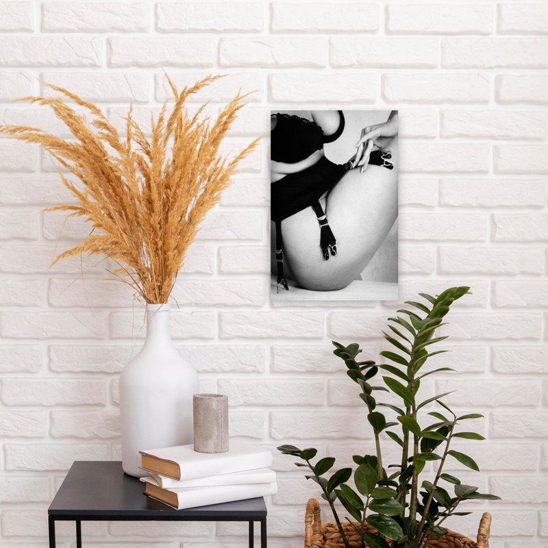 Suspender Abstract, art mural contemporain, H 18 po x l 12 po
