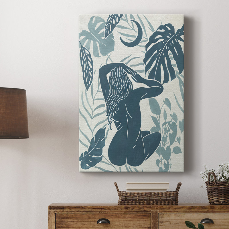 Moon Gazer IV - galerie Cavas sur mesure, H 36 po x l 24 po