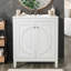 Meuble-lavabo blanc 30 po sans assemblage