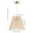 Conanso 1 - Light Natural Cone Pendant