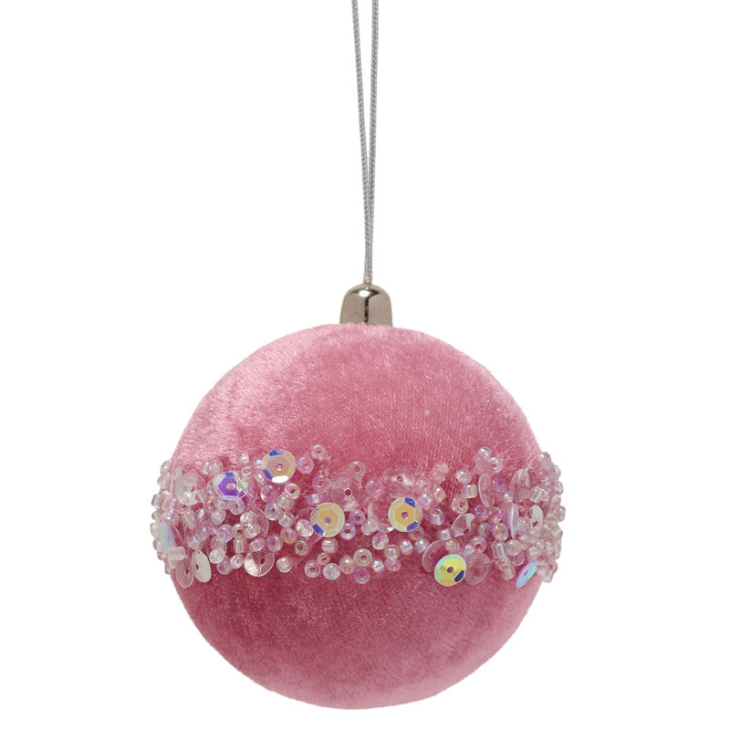 15cm Velvet Novelty & Humour Bauble