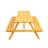 Solid Wood Picnic Table-816056087