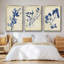Liquide corail I, ensemble de 3 toiles encadrées sur toile-97812293-97812294