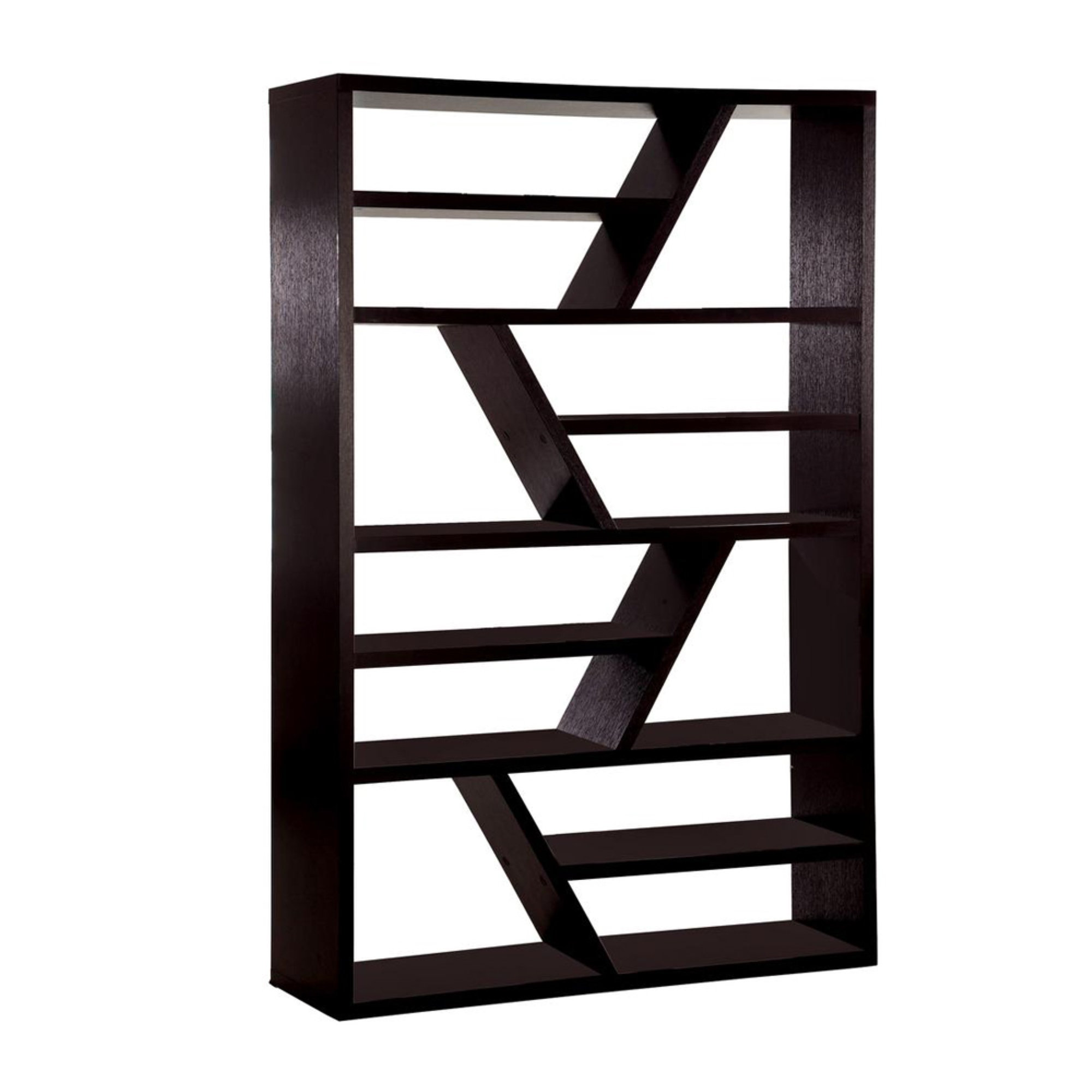 Benzara Geometric Bookcase Wayfair