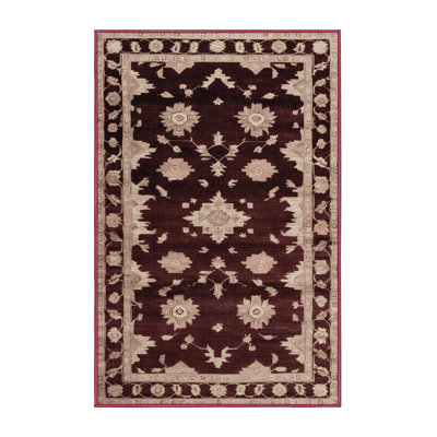 Tapis rouge lavé à la machine