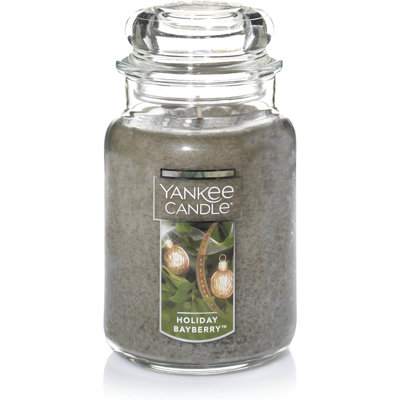 Holiday Bayberry Scented Jar Candle