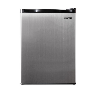 Conserv 20in STAINLESS Compact Refrigerator 4.5cF Reversible Door 110V