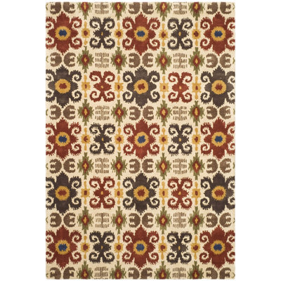 Bruges Southwestern Wool Hand Woven Area Rug