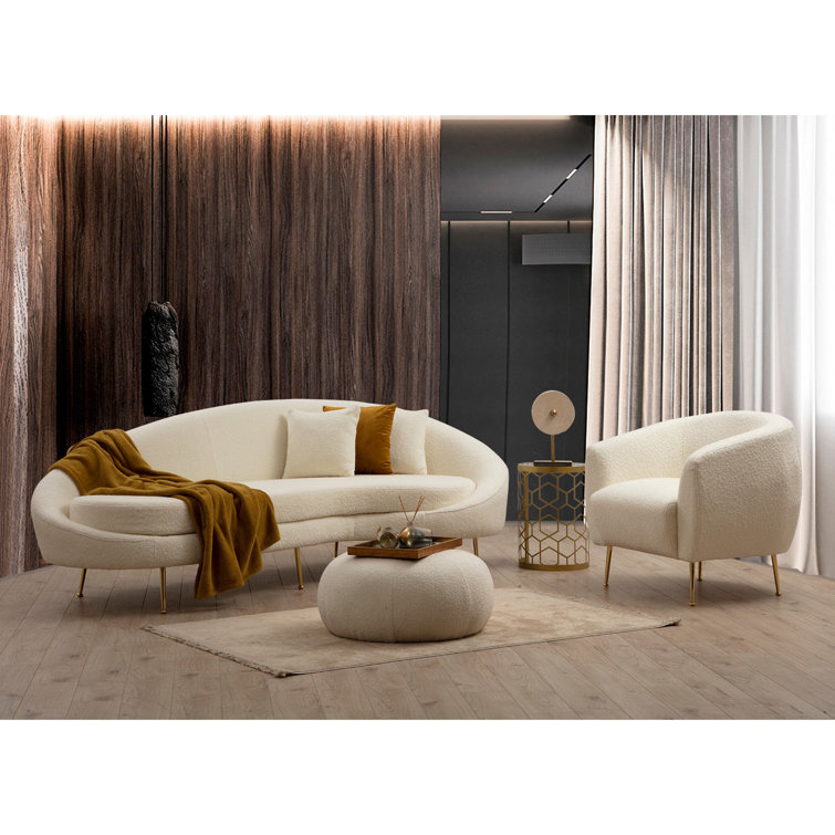 Bless international 100.4'' Upholstered Sofa | Wayfair