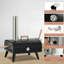 Gril à pizza d'extérieur en pierre 12 po - portable, pliable pour les rassemblements dans la cour arrière
