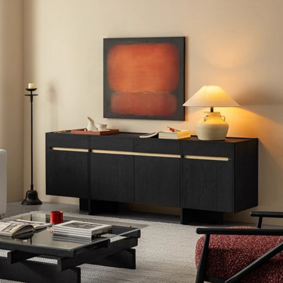 Buffet de luxe moderne à lumière simple