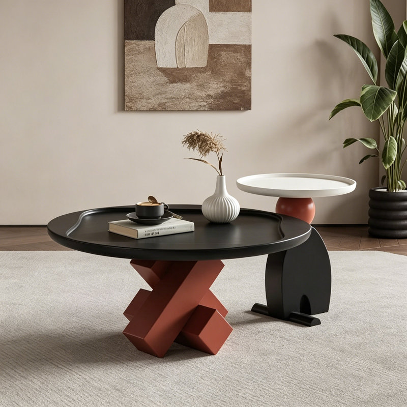 Table basse italienne artistique et créative