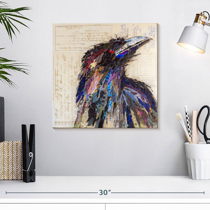 Brampt Raven I, 16" H x 16" W