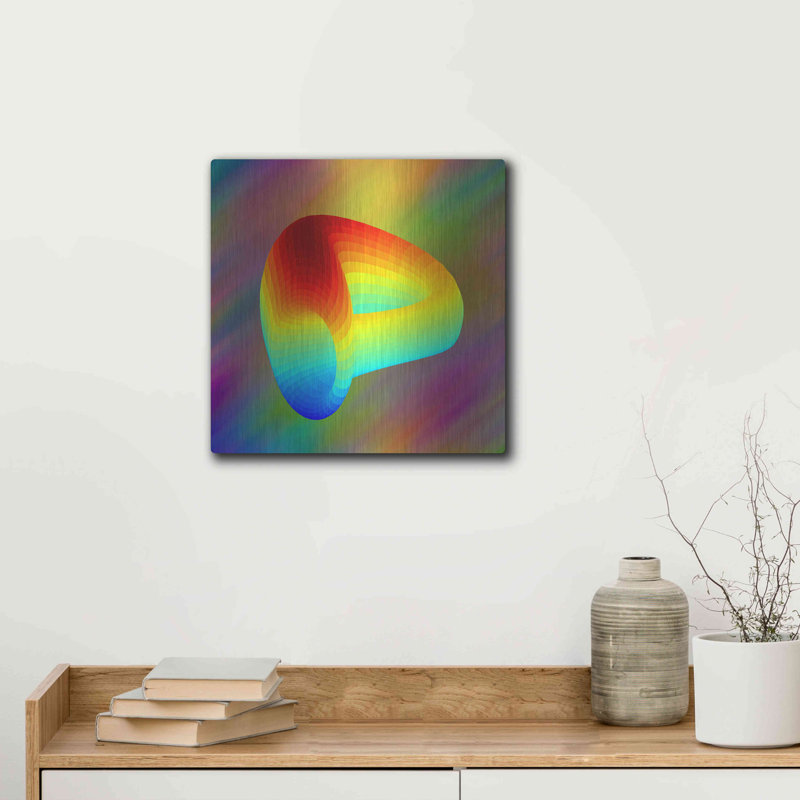 Brayden Studio «Curve DAO CRV Crypto» par Brayden Studio Portfolio, H 12 po x l 12 po
