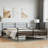 Metal Bed Frame with Headboard & Slats, No Mattress, Easy Assembly-116091929-116091932
