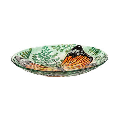 Pihu Glass Mosaic Birdbath