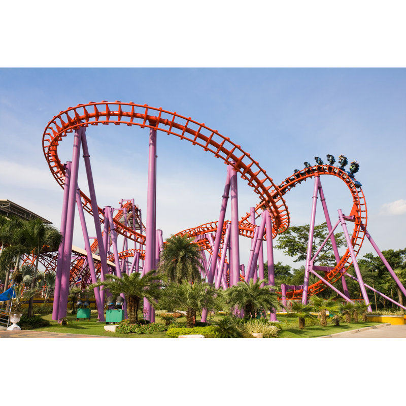 Deston " Amusement Park " by Soopareuk, 8" H x 12" W