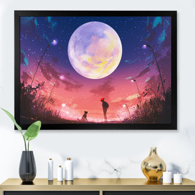 Jeu vidéo Galaxy Best Friends - Décoration murale moderne en toile