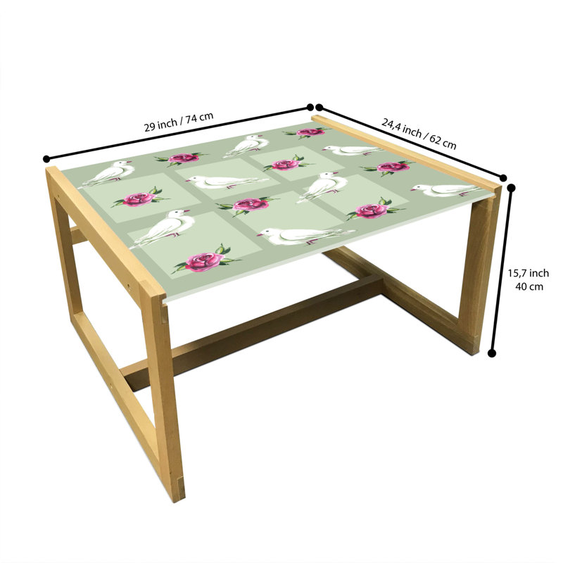 Jacionna Sled Coffee Table, 62cm H x 74cm W x 40cm D