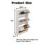 10 Pair Shoe Storage Cabinet