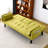 70 - Inch Multi Functional Foldable Cotton And Linen Bed, Dual Mode For Living Room Bedroom, With 2 Pillows Armrest Storage Transforms Balcony Into Second Room, Central Cup Holder-1488860566