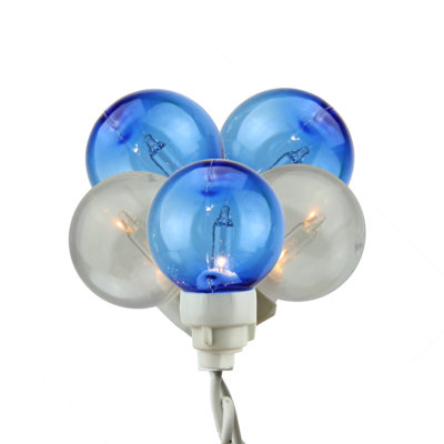 100-Count G30 Globe Icicle Patio Lights