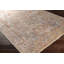 Tapis oriental brun en polyester tissé à la main Allie-1061247087