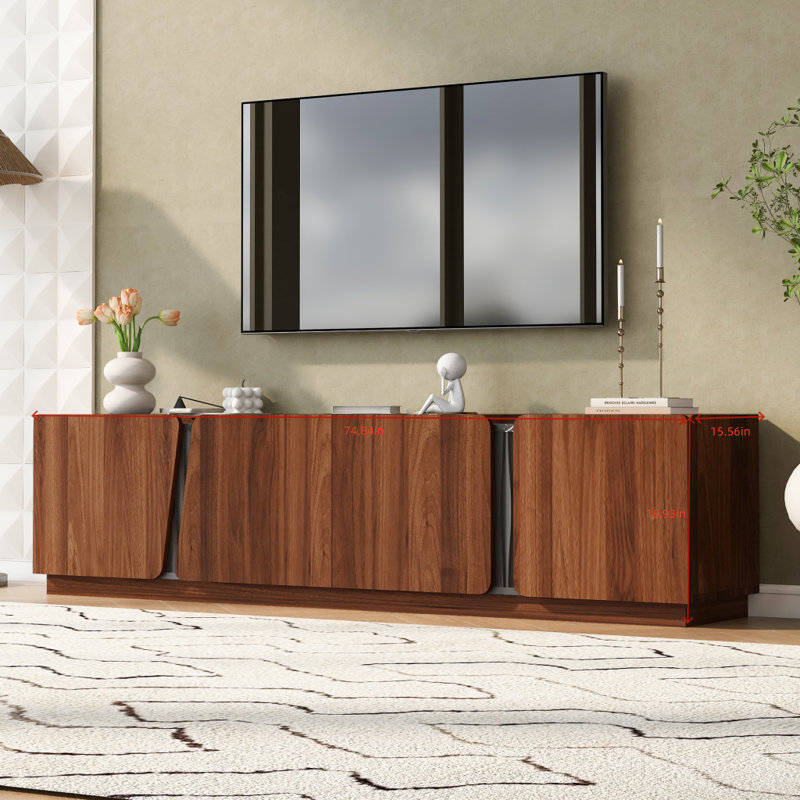 Armoire de rangement moderne de luxe Ucan Light, Bois brun foncé