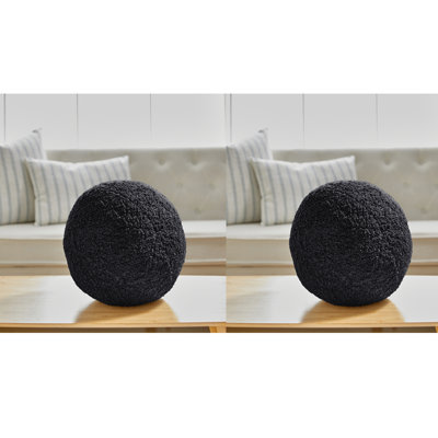 Coussin en velours réversible French Boucle Poodle