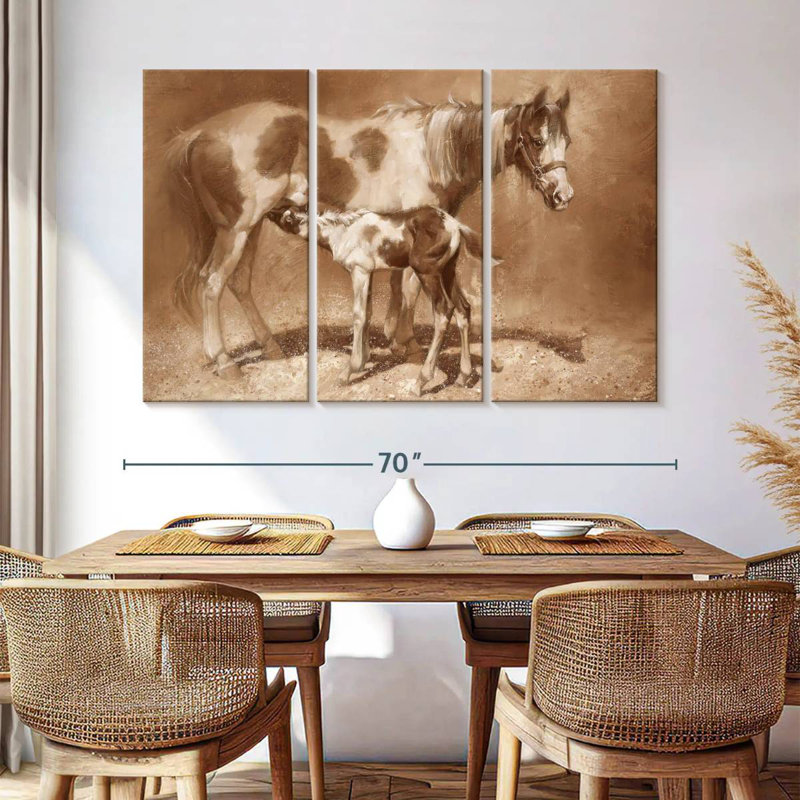 Brampt Sienna Paint, 42" H x 65" W