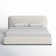 Crosby Upholstered Low Profile Platform Bed