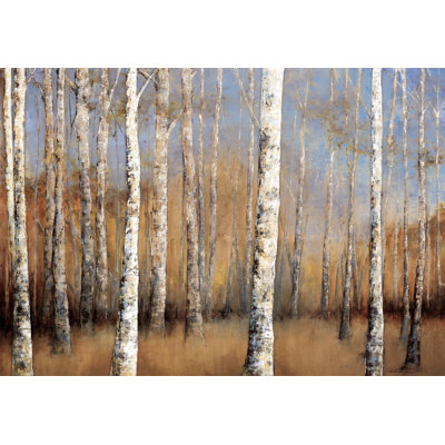 Bunch Of Trees - Wrapped Canvas Painting