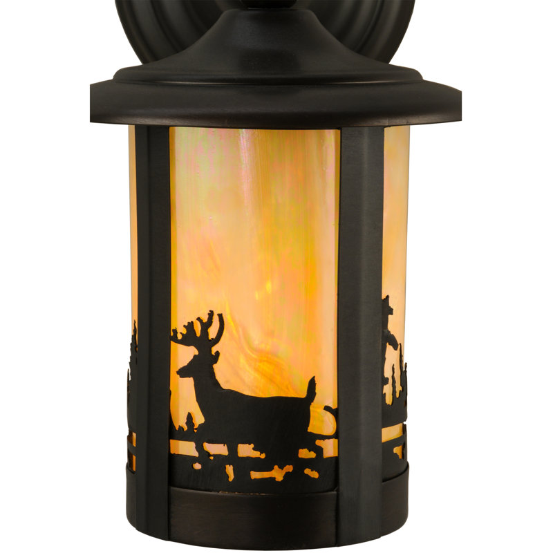 Rustic Lodge 1 - Light Armed Sconce
