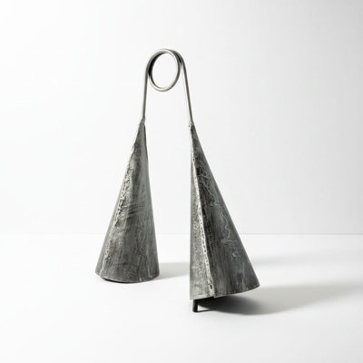 Medium Carriage Bells in Antique Silver