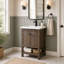 Meuble-lavabo simple 24 po avec plateau en céramique Chazden-444019685-461940886-461949847