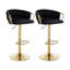Tabouret de bar pivotant à hauteur ajustable-221016076