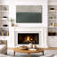 «Minimal Landscape Pastel Green Modern Contemporary Art Chic Minimalist Room Decor», impression sur toile, art mural-124478749-91481561