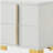 Jeremiah White 2-drawer Nightstand
