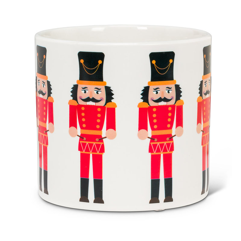 Cache-pot en céramique Loveday, H 4,7 po x l 4,7 po x P 4,7 po