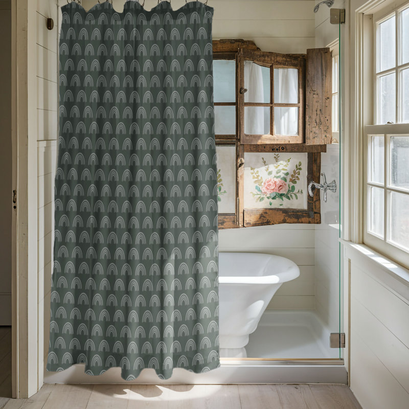 Rustic Mood - Premium Shower Curtain, 74"H x 71"W