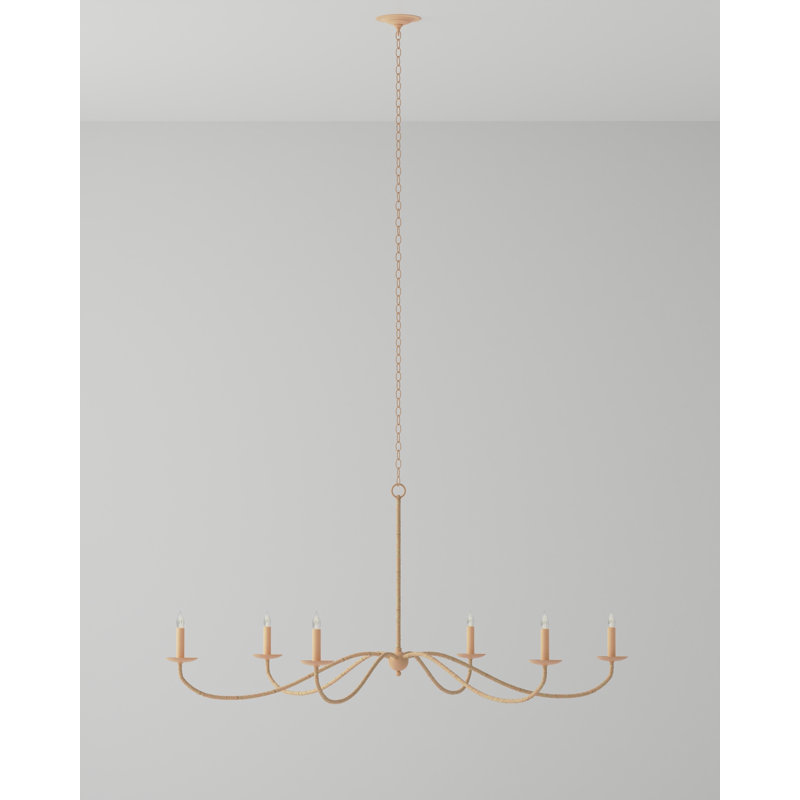 Saxon 6 - Light LED Chandelier