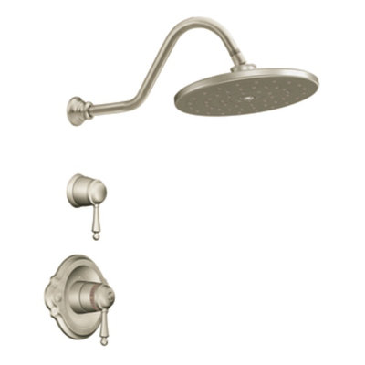Waterhill Thermostatic Shower Faucet Trim with Lever Handle