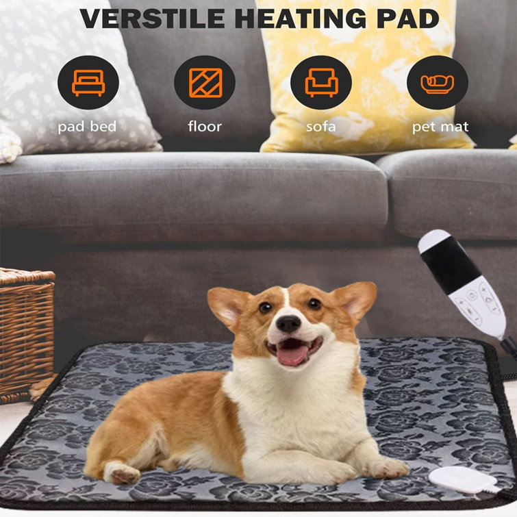 Tucker Murphy Pet™ 17.7 X 17.7 Pet Heating Pad Heated Dog Bed