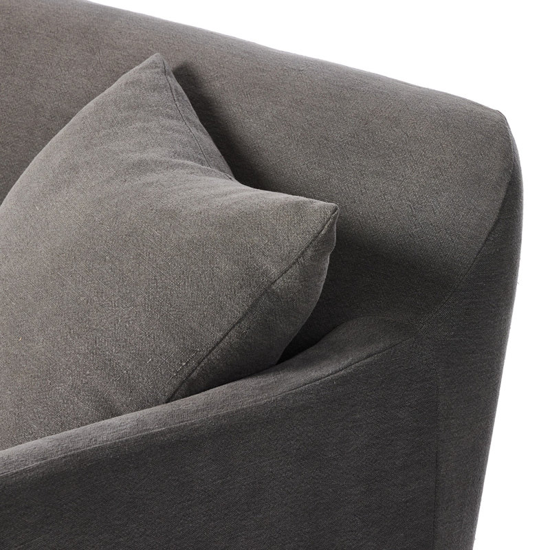 Lowell Slipcover Sofa, Gray