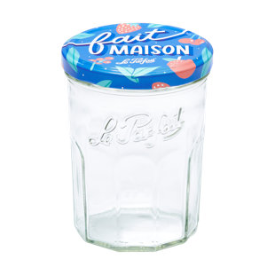 Jam Jar Glass Canister - Set of 6 (Set of 6)