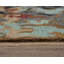 Tapis bleu / gris / brun touffeté à la main Valmir-512363398