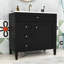 Meuble-lavabo ajustable avec 2 tiroirs Eleene-668556234
