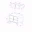 Table de chevet beige Nora